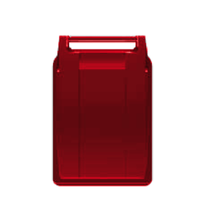 Product Tapa Rojo Para Contenedor 180L Con 2 Ruedas Code VSU0003.005