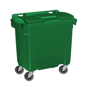 Product Conetendor Verde 770L Con 4 Ruedas Y Tapa Code VSU0008.004