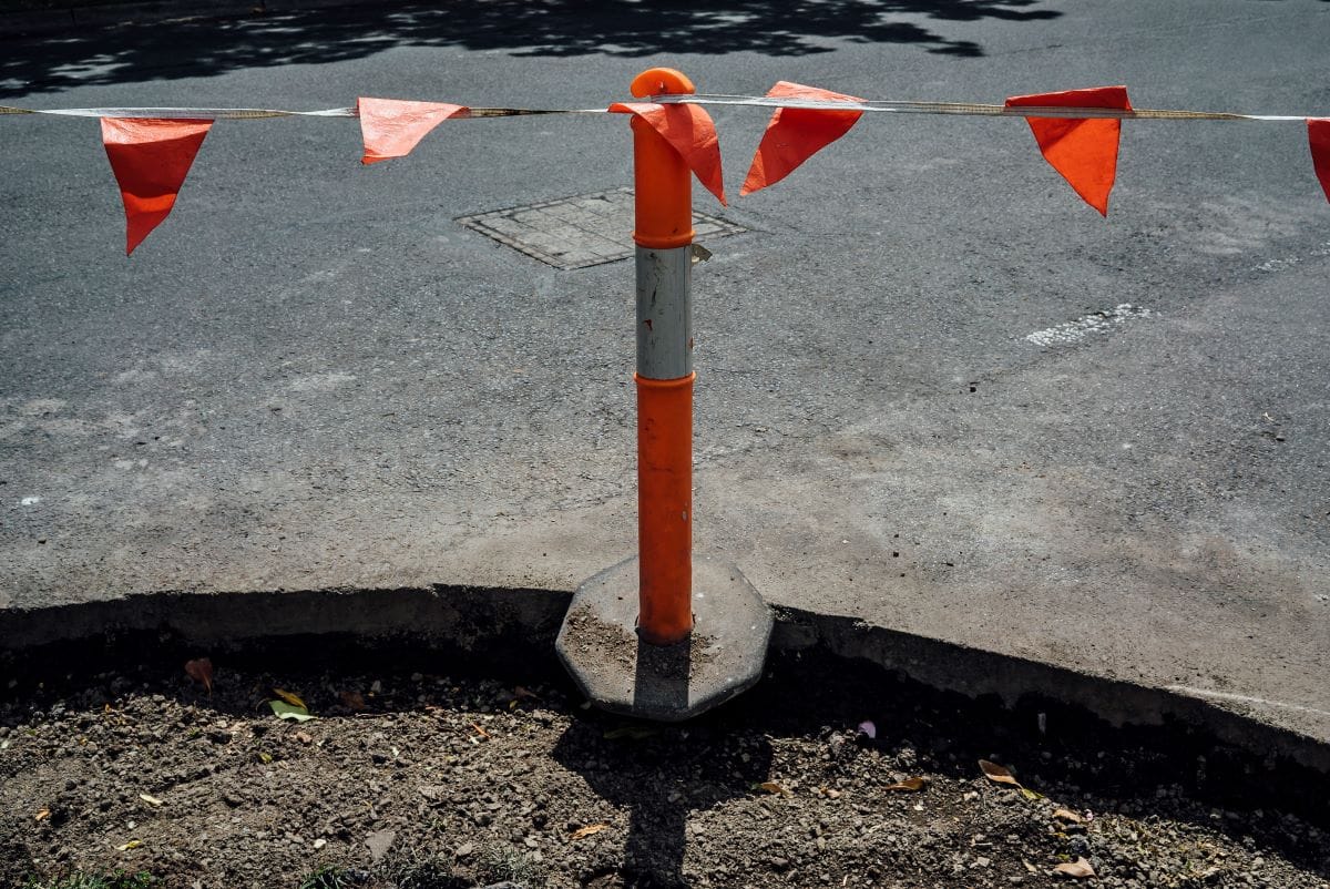 banderines de señalización vial