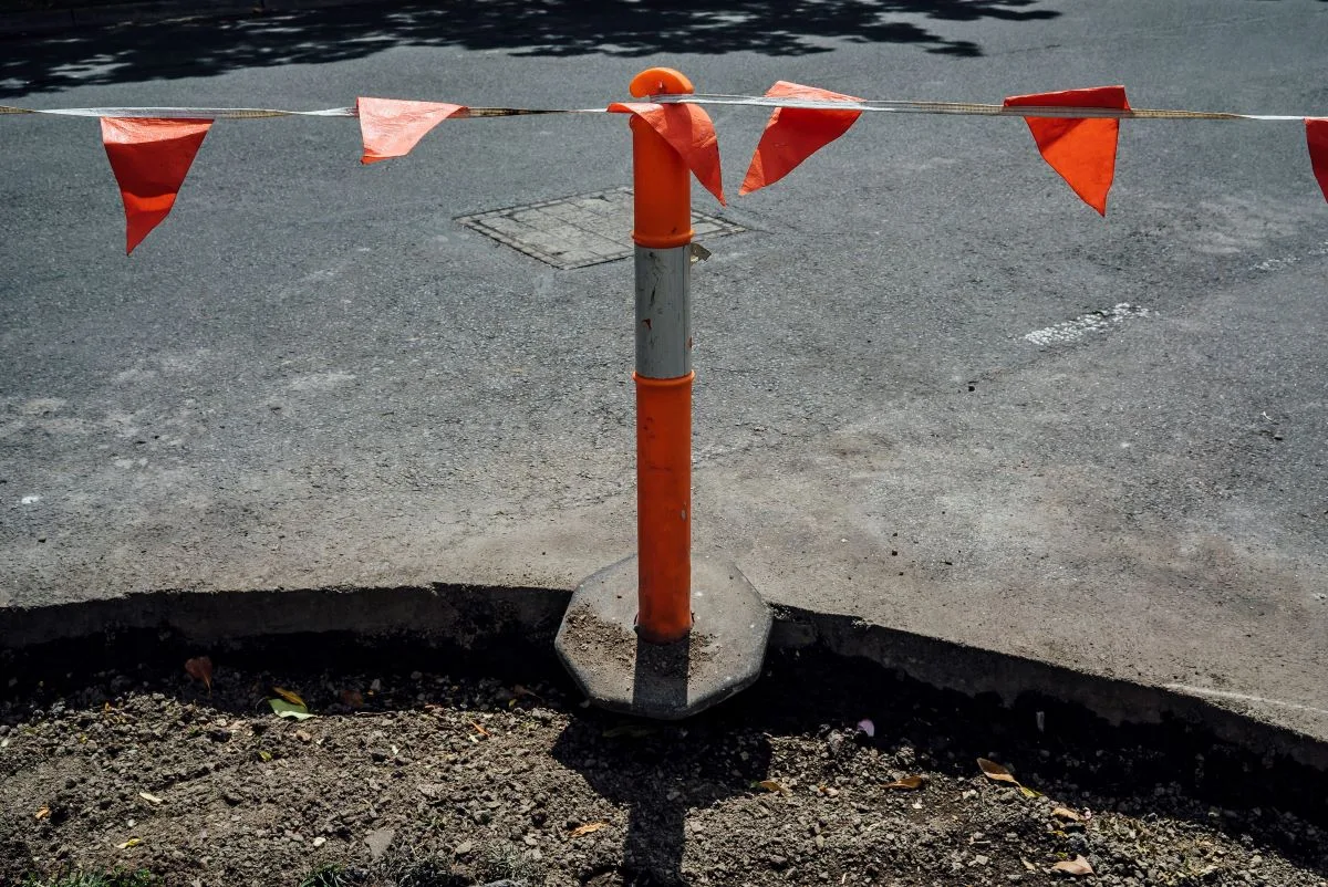 banderines de señalización vial